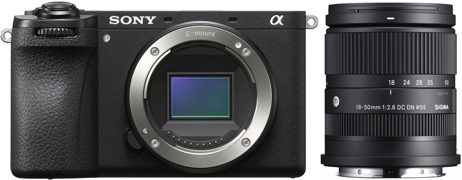 Sony Alpha 6700 con Sigma 18-50mm f/2.8 DC DN Contemporary