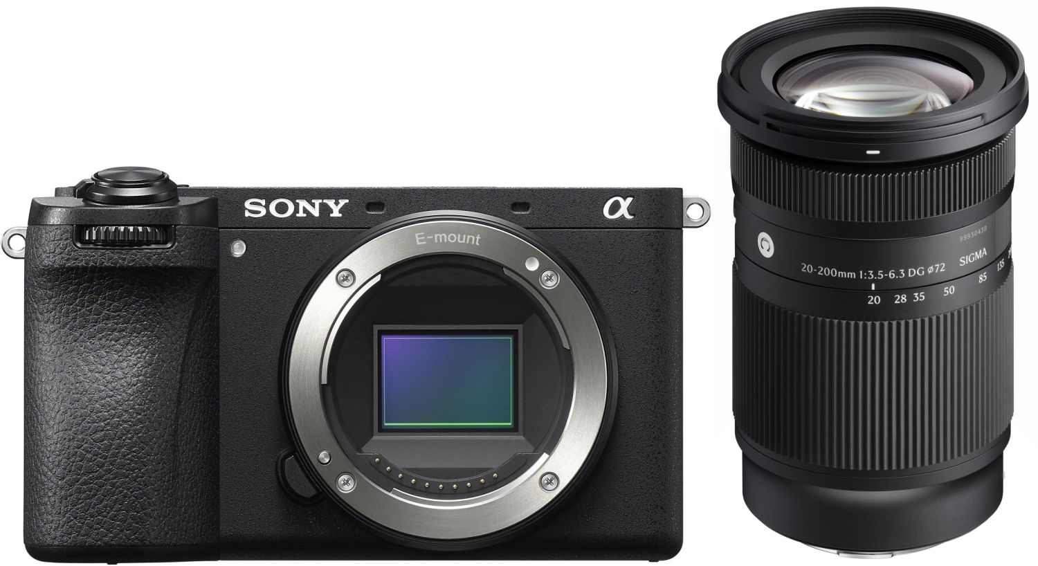 Sony Alpha ILCE-6700 con Sigma 20 200mm f/3.5 6.3 DG Contemporary