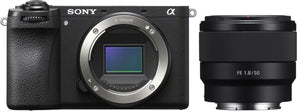 Sony Alpha ILCE-6700 + Sony FE 50mm f/1.8 prime