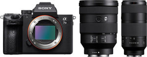 Sony Alpha ILCE-7 III + 24-105mm f/4 G OSS + 100-400mm f/5.6-8 OSS
