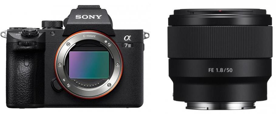 Sony Alpha 7 III con ilce7m3 Sony FE 50mm f/1.8 Prime