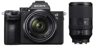 Sony Alpha ILCE-7 III (ILCE7M3KB) + 28-70 SEL + FE 70-300 mm f/4.5-5.6