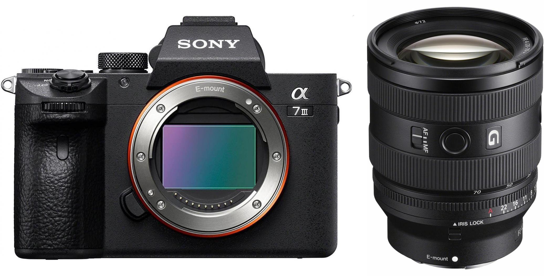 Sony Alpha A7 III Sony FE 20 70mm f/4 G