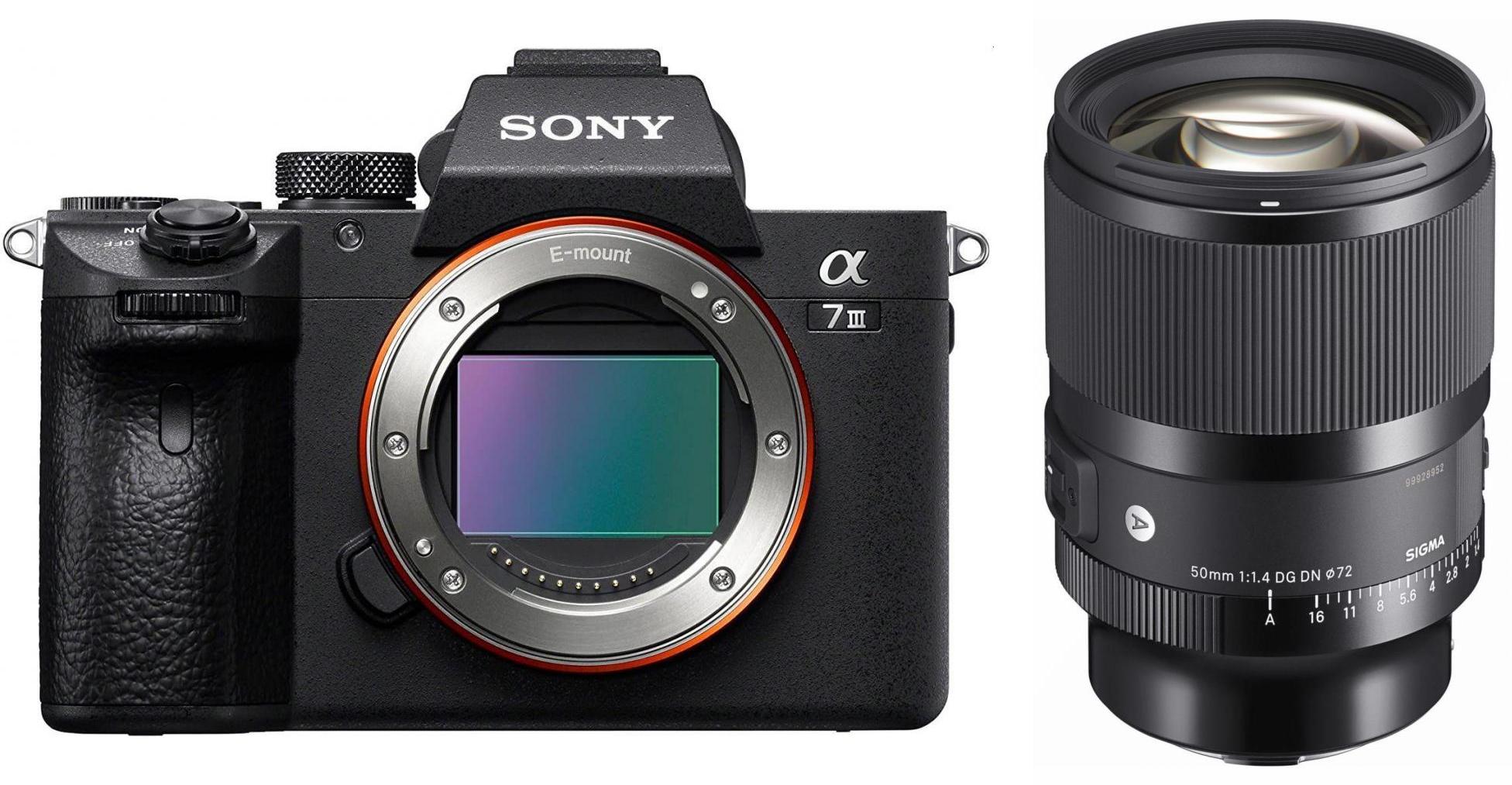 Sony Alpha ILCE-7 III con Sigma 50mm f/1.4 DG DN Art