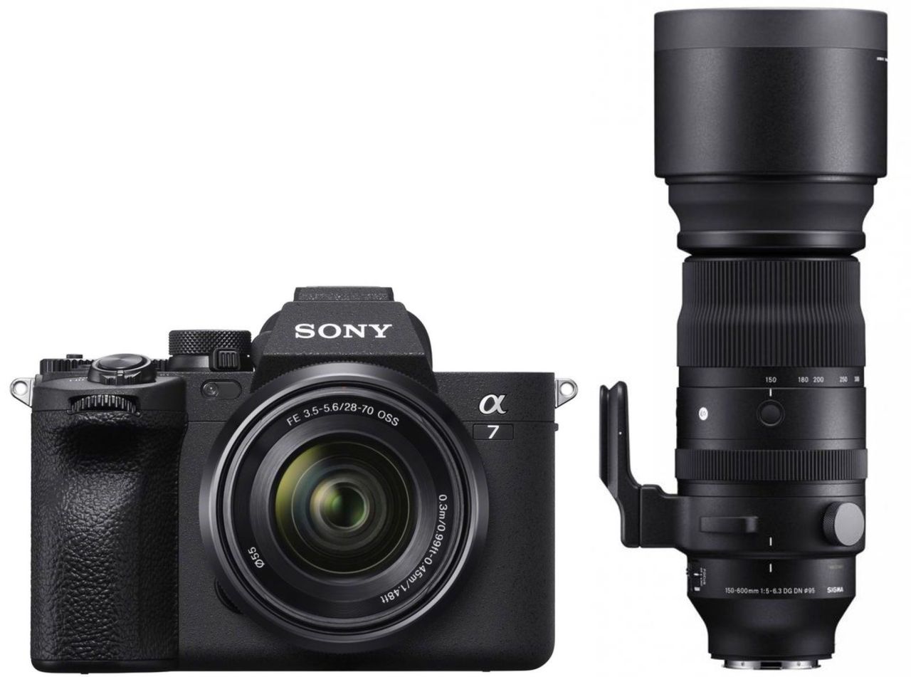 Sony Alpha ILCE-7 IV + 28-70mm + Sigma 150-600mm (45528287)