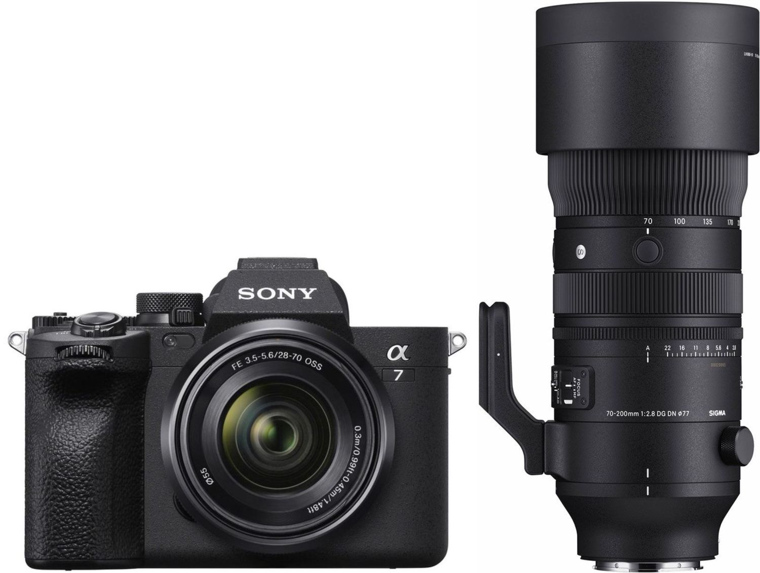 Sony Alpha ILCE-7 IV 28 70mm con Sigma 70 200mm f/2.8 DG DN OS Sports