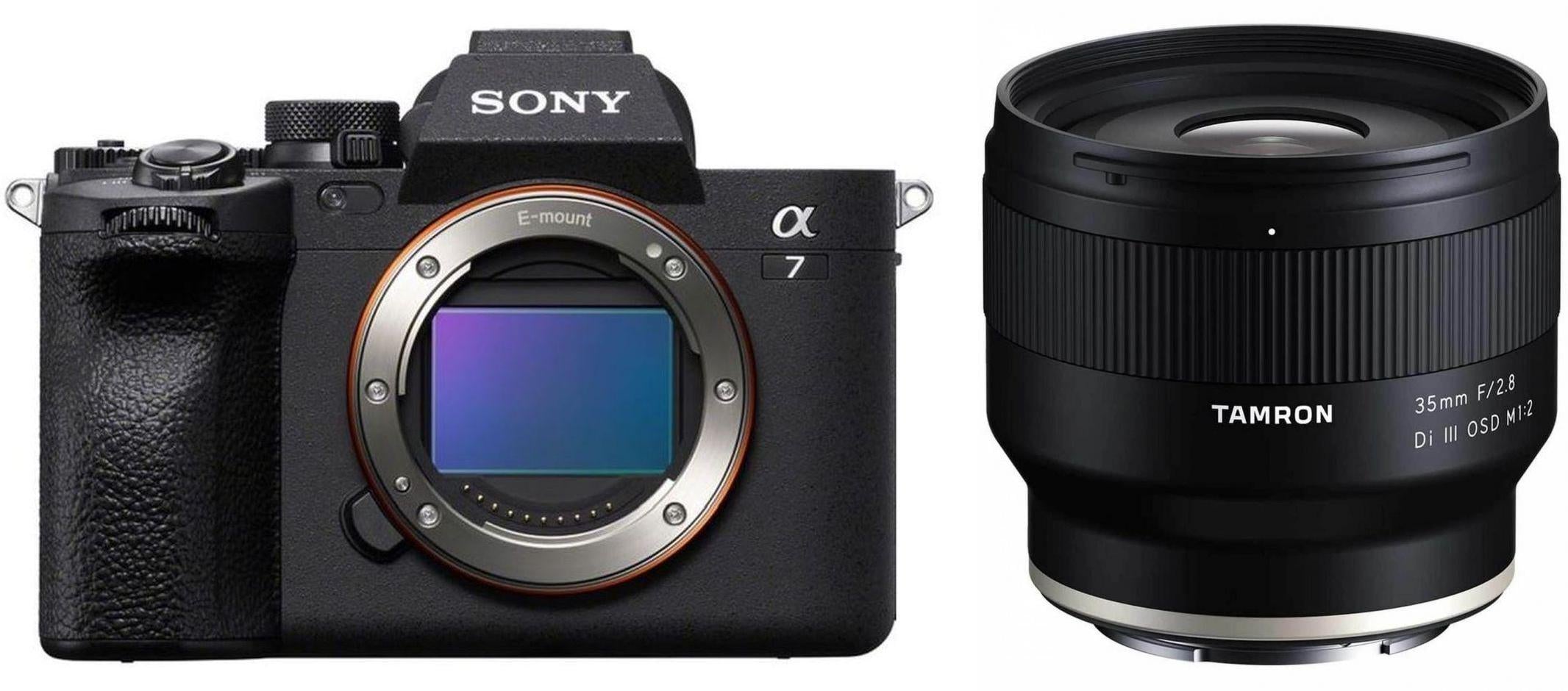 Sony Alpha ILCE-7 IV con Tamron 35mm f/2.8