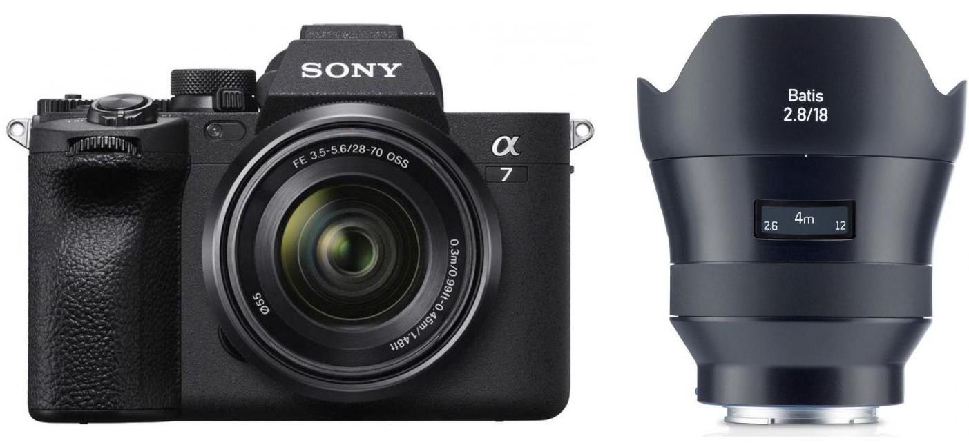 Sony Alpha 7 IV con Sony FE 28-70mm Zeiss Batis 18mm f/2.8