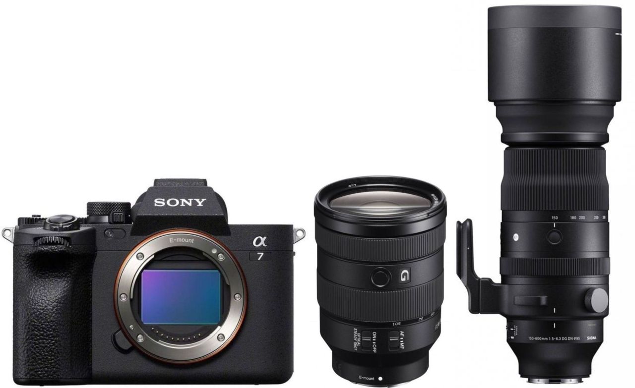 Sony Alpha ILCE-7 IV + Sony 24-105mm + 150-600mm (45528389)