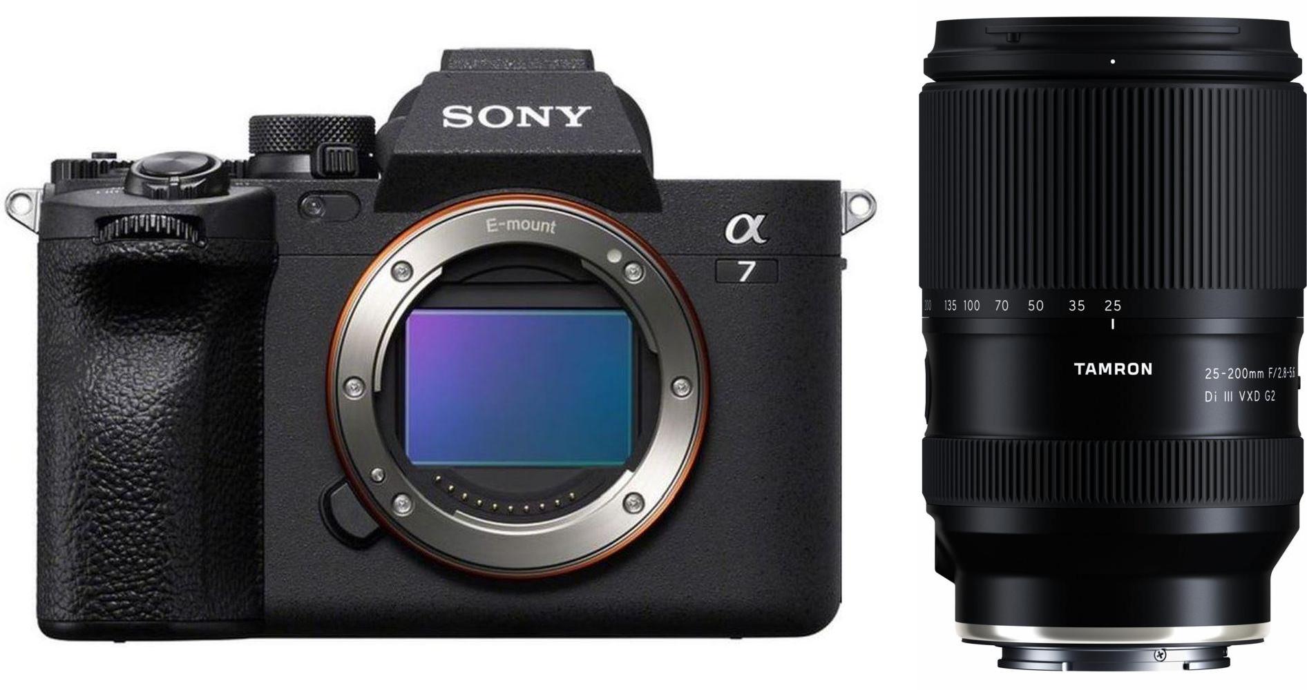 Sony Alpha ILCE-7 IV con Tamron 25 200mm f/2.8 5.6 Di III VXD G2
