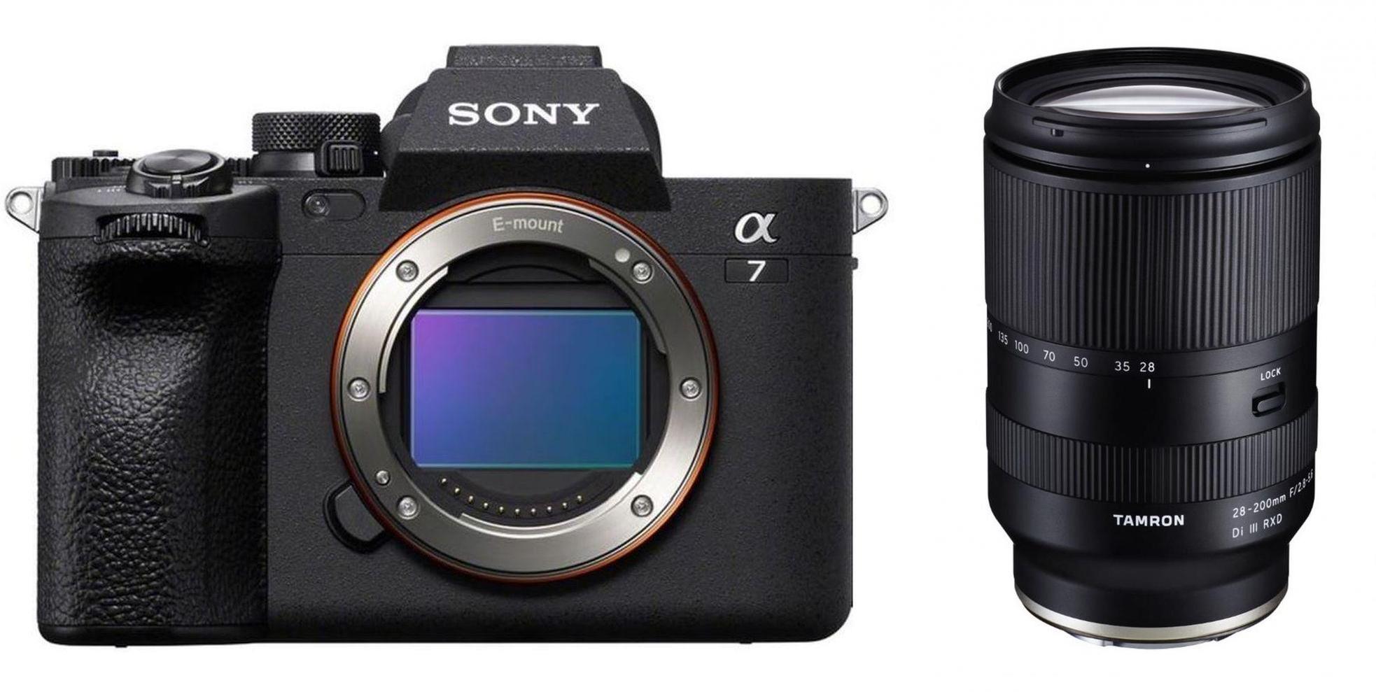 Sony Alpha 7 IV con Tamron 28-200mm f/2.8-5.6 D