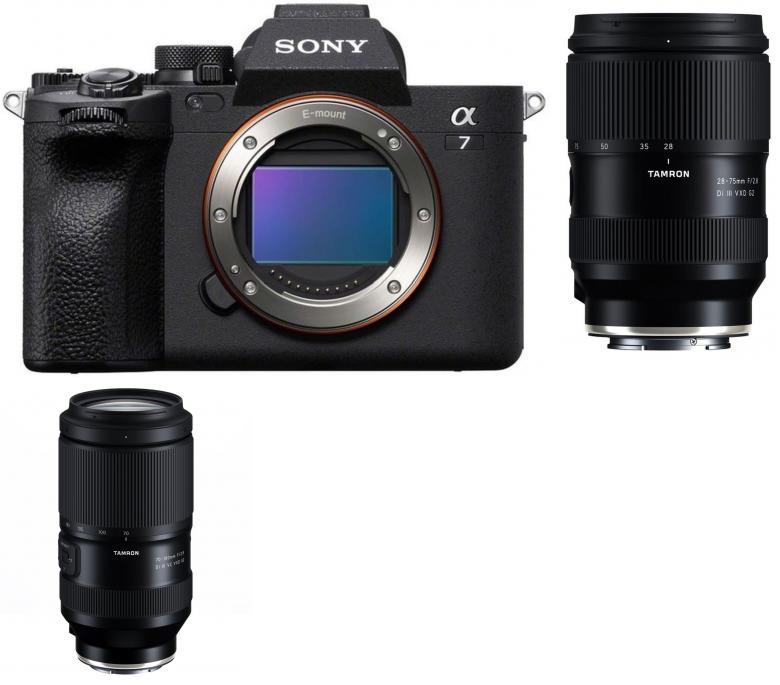 Sony Alpha A7 IV Tamron 28 75mm 70 180mm