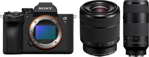 Sony Alpha ILCE-7 V + 28-70mm f/3.5-5.6 OSS II + 100-400mm f/5.6-8 OSS
