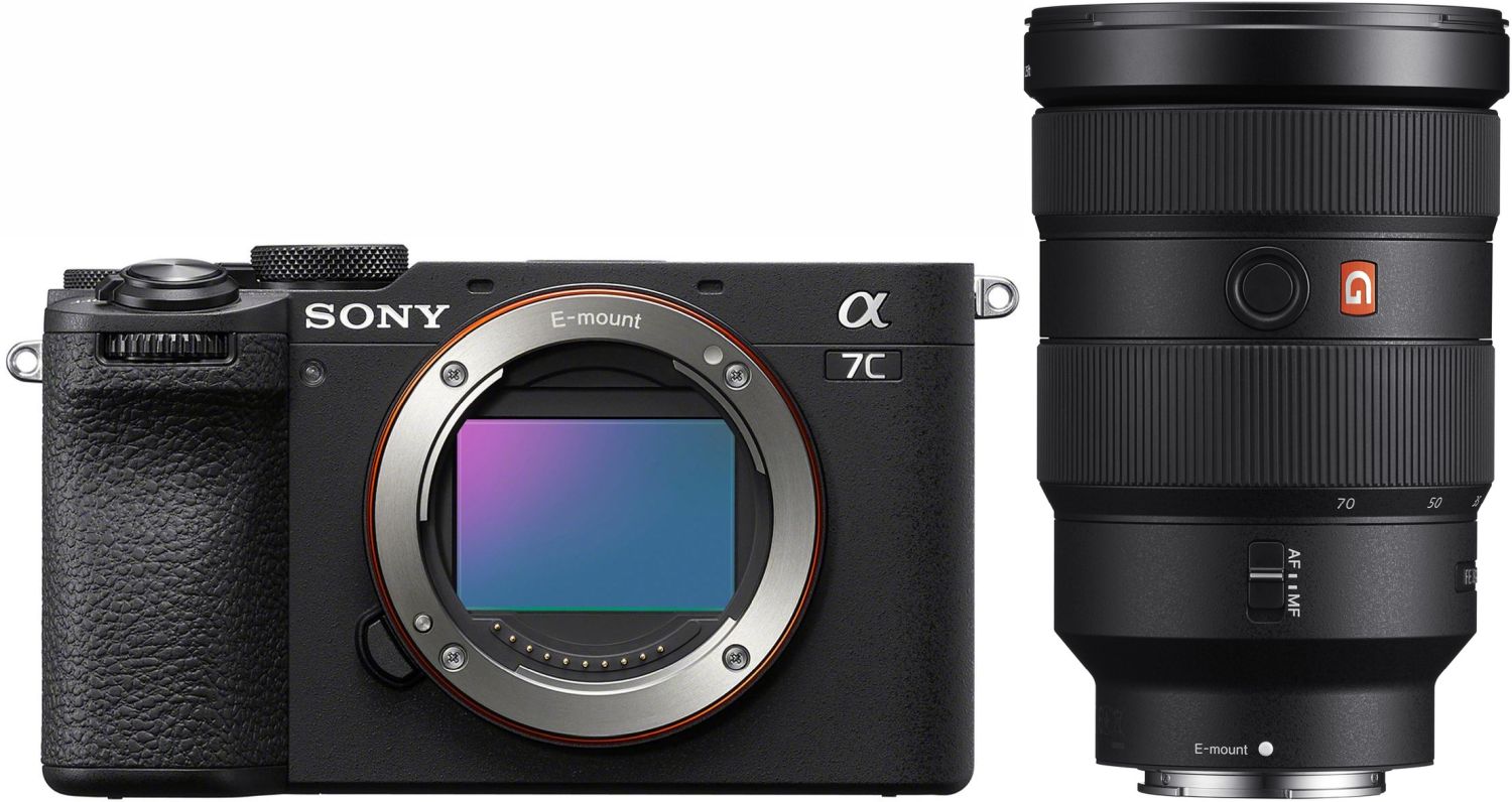 Sony Alpha 7C II nero con Sony Sony FE 24-70mm 28 GM
