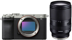 Sony Alpha ILCE-7C II body silver + Tamron 28-200mm f/2.8-5.6