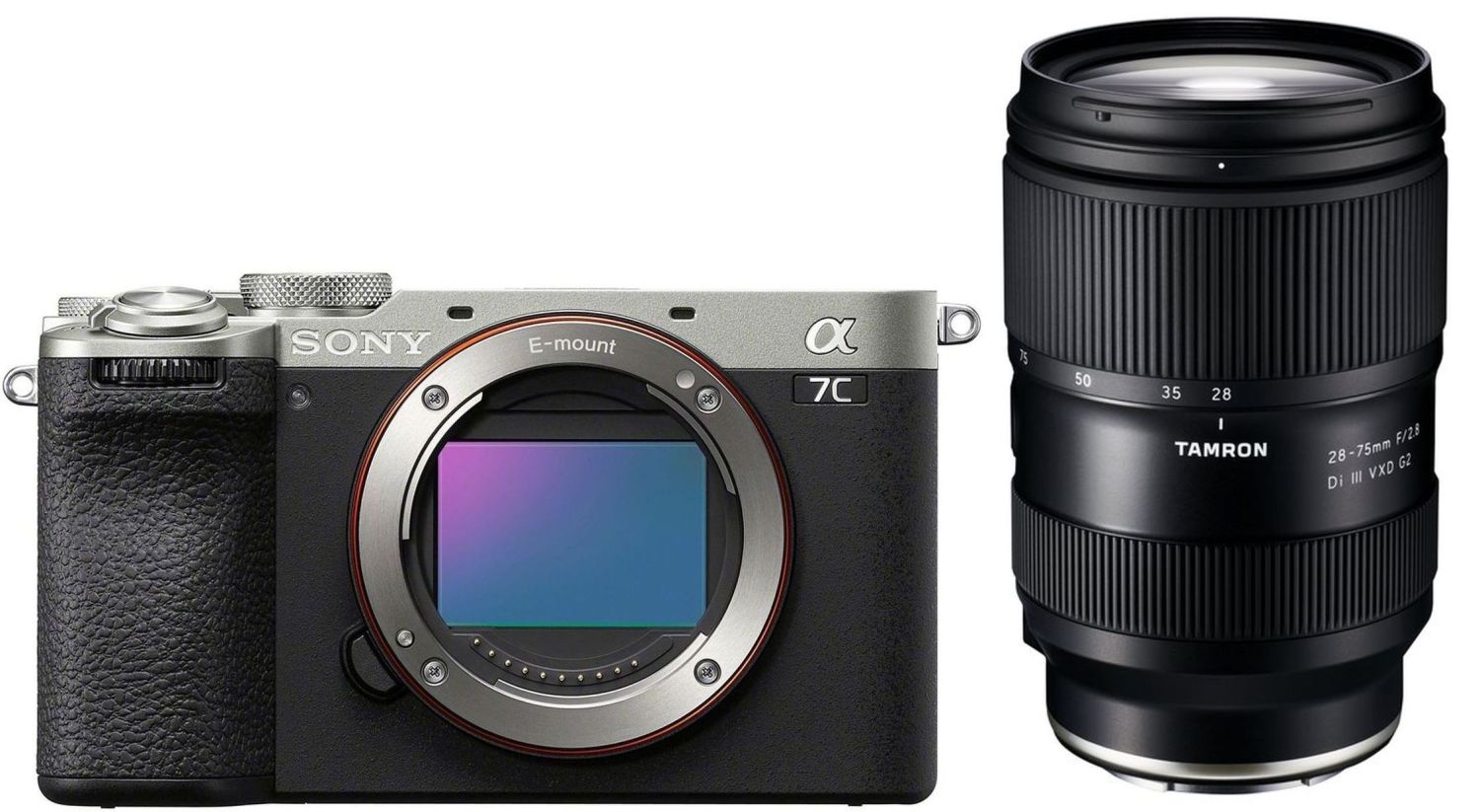 Sony Alpha 7C II Body Silver Tamron 28-75mm f/2.8
