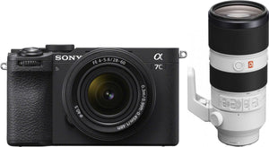 Sony Alpha ILCE-7C II black + 28-60mm + SEL 70-200mm f/2.8