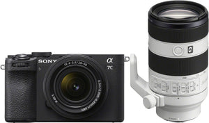 Sony Alpha ILCE-7C II black + 28-60mm + SEL 70-200mm f/4.0 II