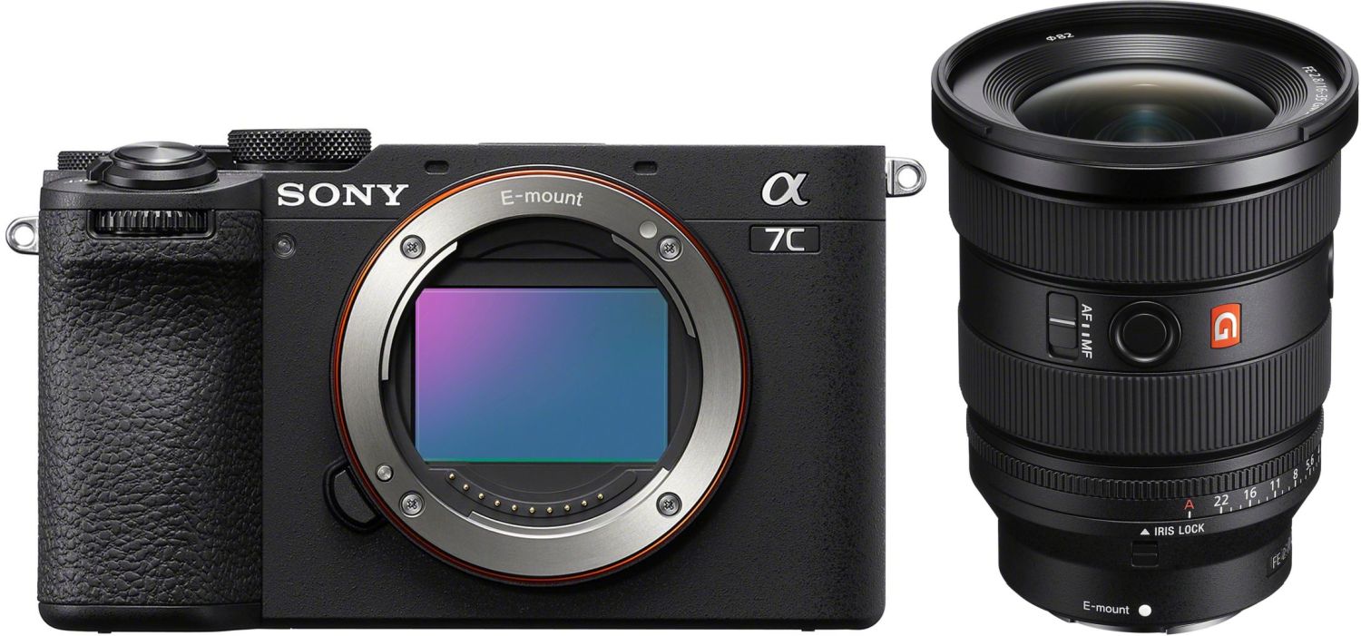 Sony Alpha 7C II Black SEL FE 16-35mm f/2.8 GM II