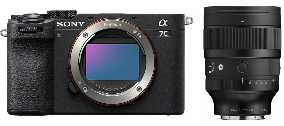 Sony Alpha ILCE-7C II Black + Sigma 85mm f/1.2 DG Art E-Mount