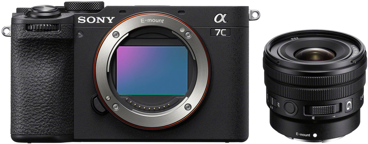 Sony Alpha 7C II Black Sony SEL PZ 10-20mm f/4 G