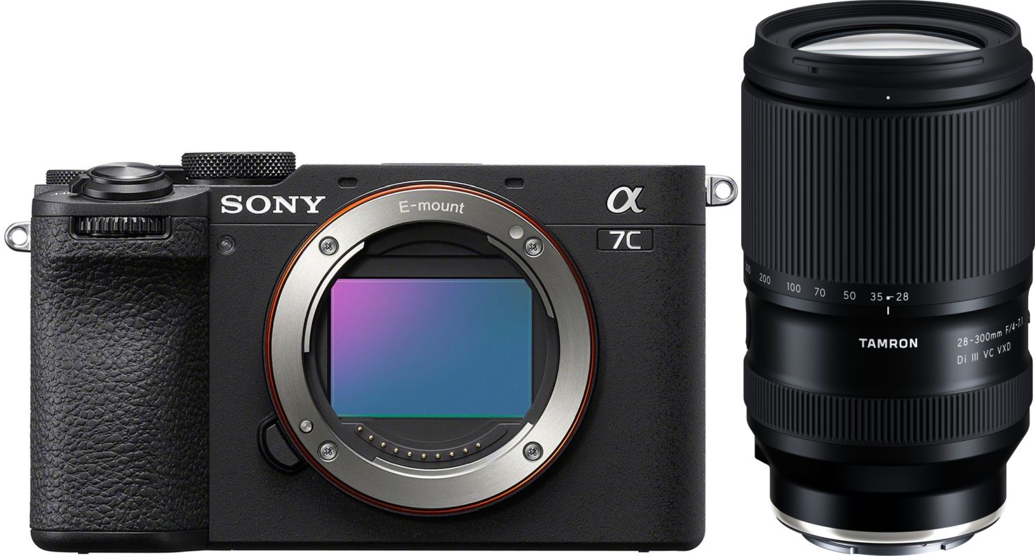 Sony Alpha A7C II Black Tamron 28 300mm f/4-7.1 VC VXD Sony E