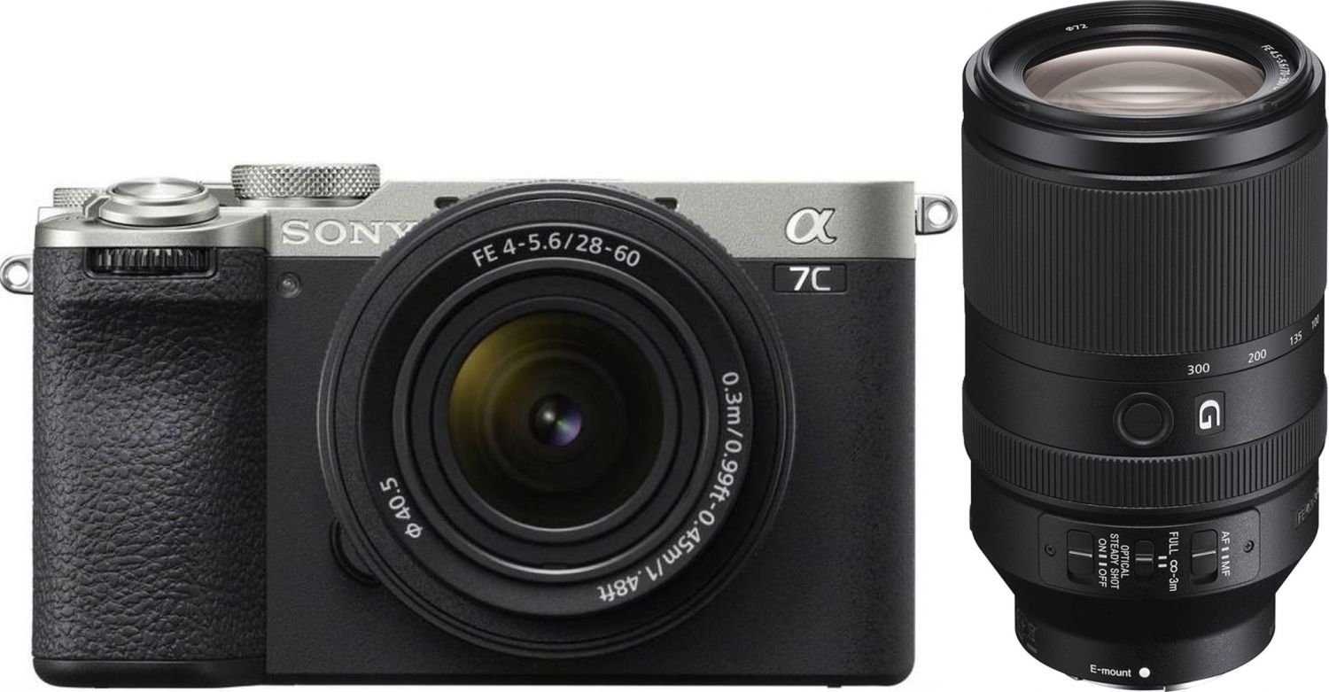 Sony Alpha A7C II Silver 28 60mm 70 300mm