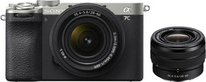Sony Alpha ILCE-7C II silver + 28-60mm + Sigma 60-600mm f/4.5-6.3