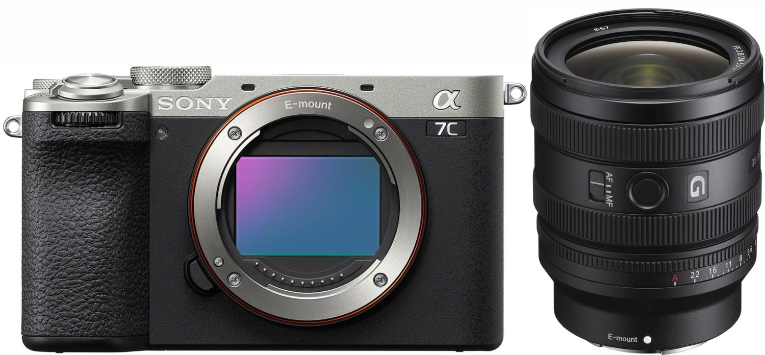 Sony Alpha ILCE-7C II silver con Sony Sel 24 50mm f/2.8 G