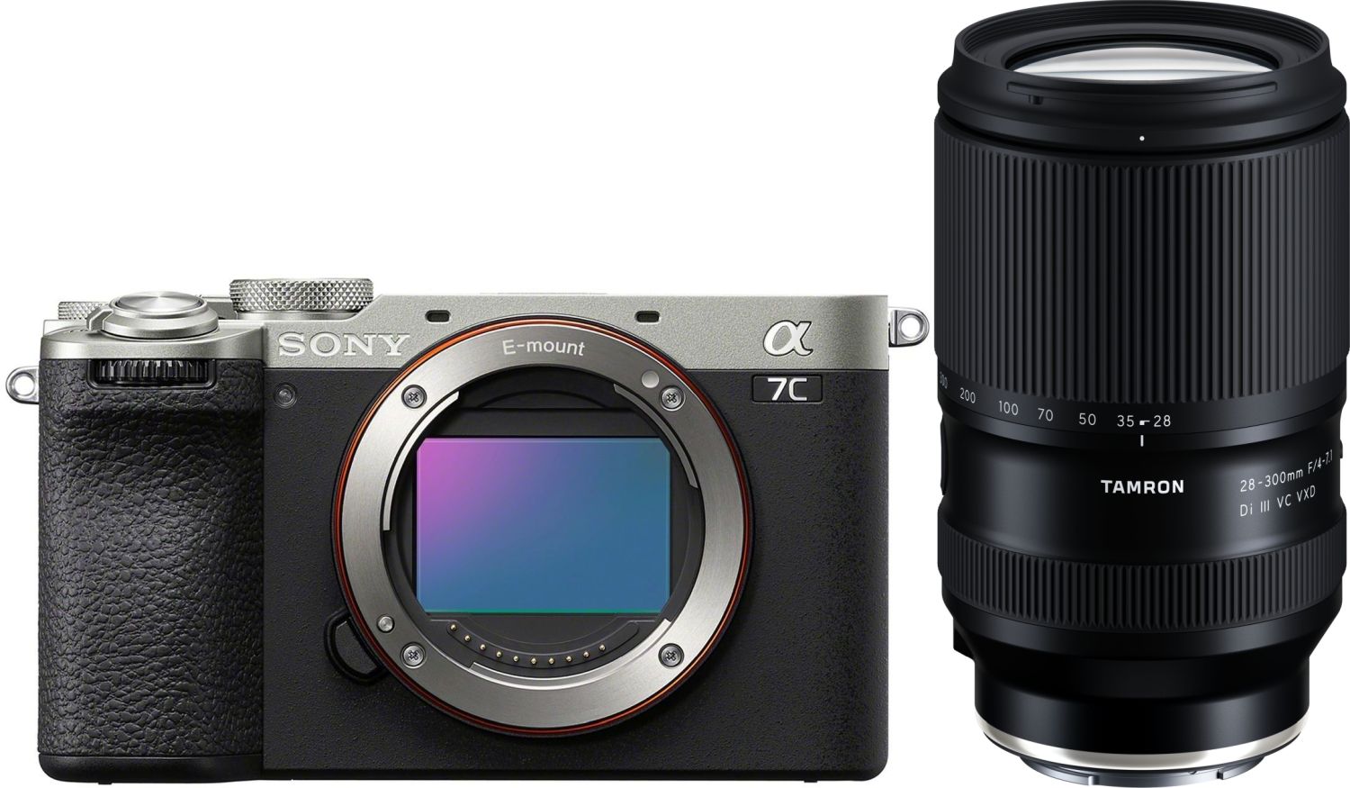 Sony Alpha A7C II Silver Tamron 28 300mm f/4-7.1 Di III VC VXD