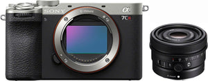 Sony Alpha ILCE-7CR silver + Sony SEL 50mm f/2.5 G