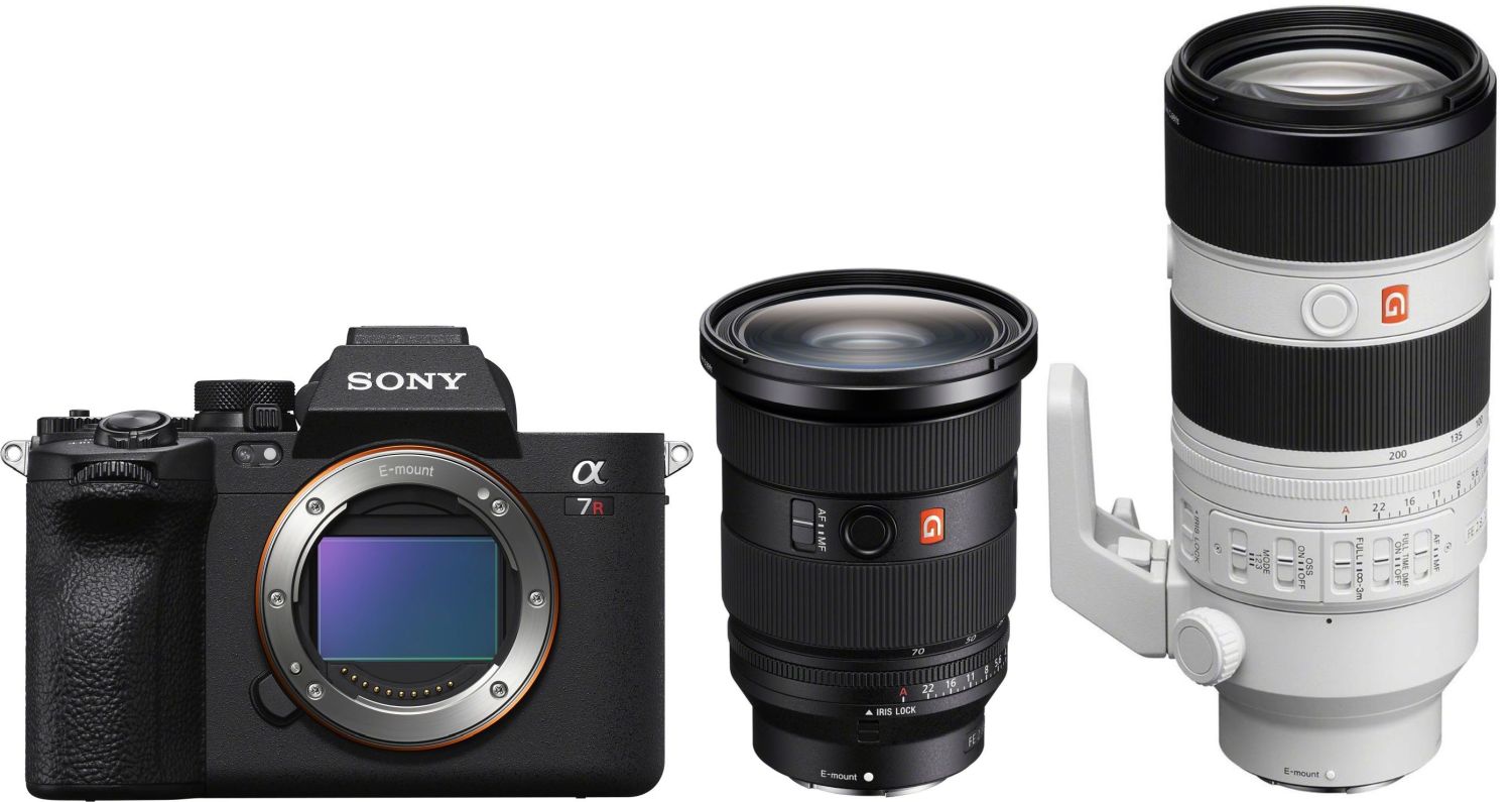 Sony Alpha ILCE 7r V FE 24-70mm f/2.8 FE 70-200mm f/2.8