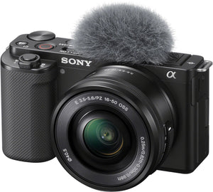 Sony Alpha ZV-E10 + 16-50mm + ECM-W2BT Microphone