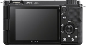 Sony Alpha ZV-E10 + 16-50mm + ECM-W2BT Microphone