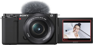 Sony Alpha ZV-E10 + 16-50mm + ECM-W2BT Microphone