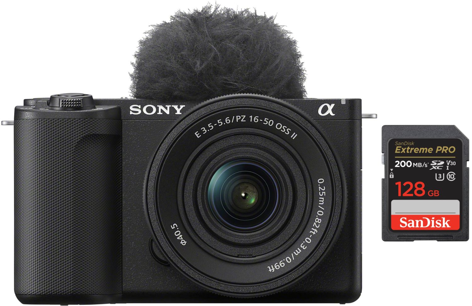 Sony Alpha ZV-E10 II 16 50mm SanDisk Extreme Pro 128GB 200MB/s V30