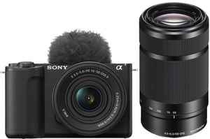 Sony Alpha ZV-E10 II + 16-50mm + SEL 55-210mm f/4.5-6.3 OSS black