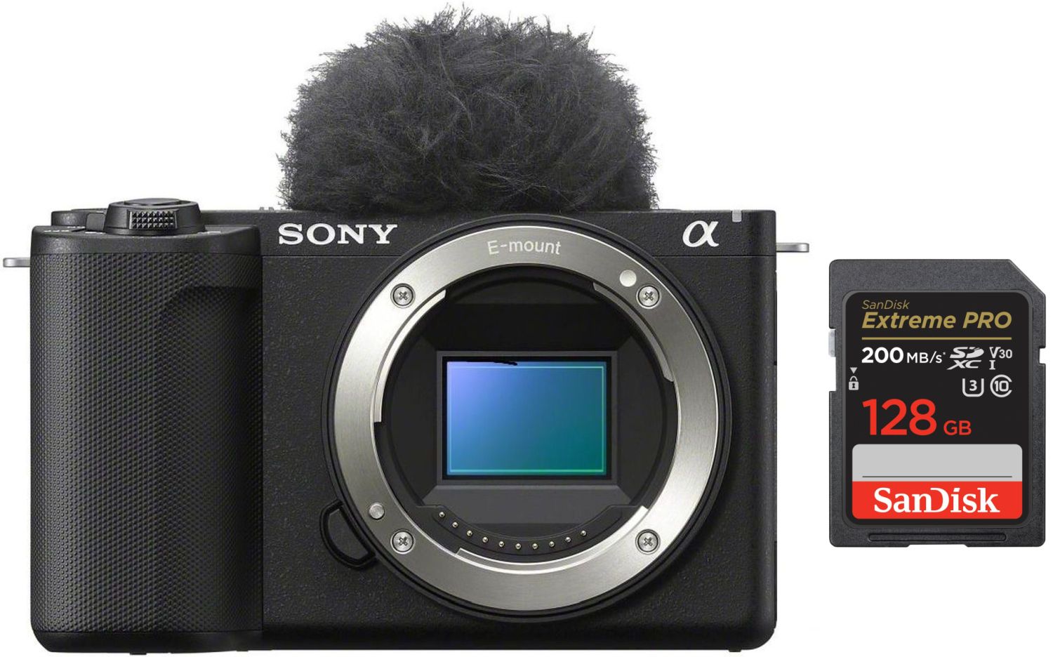 Sony Alpha ZV-E10 II SanDisk SDXC Extreme Pro 128GB 200MB/s V30 UHS-I