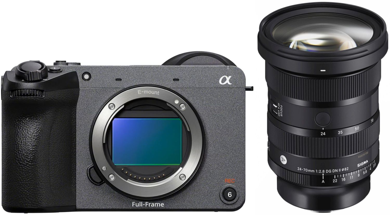 Sony ILME FX2 Sigma 24-70mm f/2.8 DG DN II A