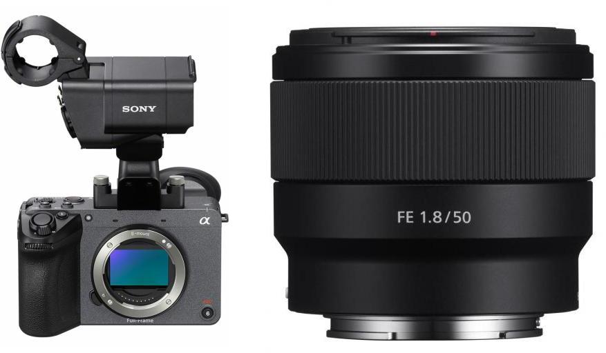 Sony ILME FX2 XLR Grip FE 50mm f/1.8 Prime