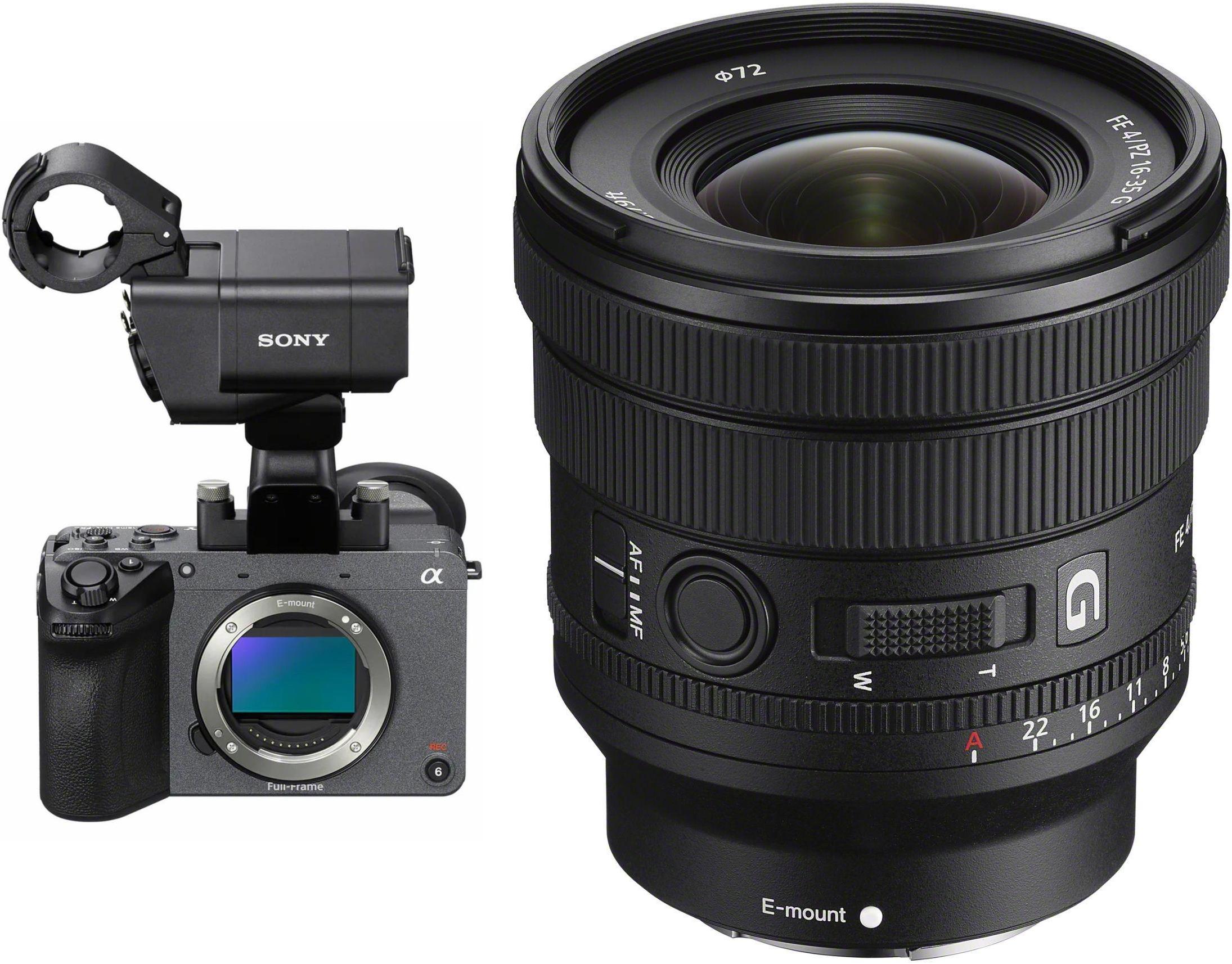 Sony ILME FX2 XLR Grip FE PZ 16-35mm f4 G