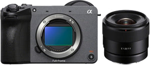 Sony ILME-FX2 + XLR handle + SEL 11mm f1.8