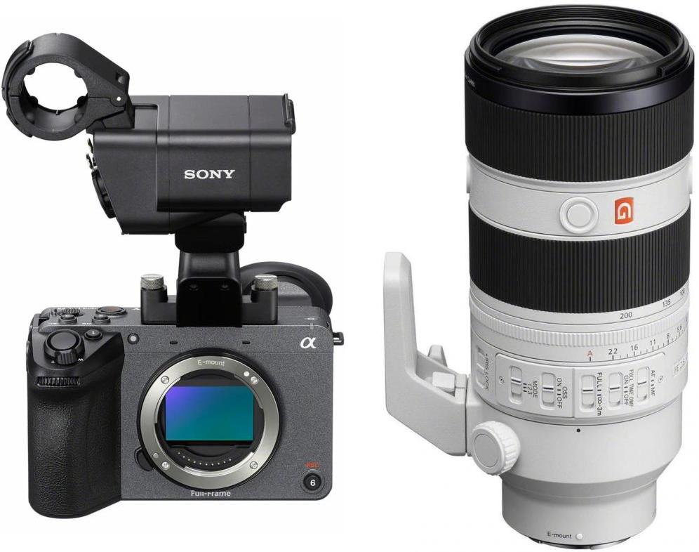 Sony ILME FX2 XLR Grip SEL FE 70-200mm f/2.8 GM II