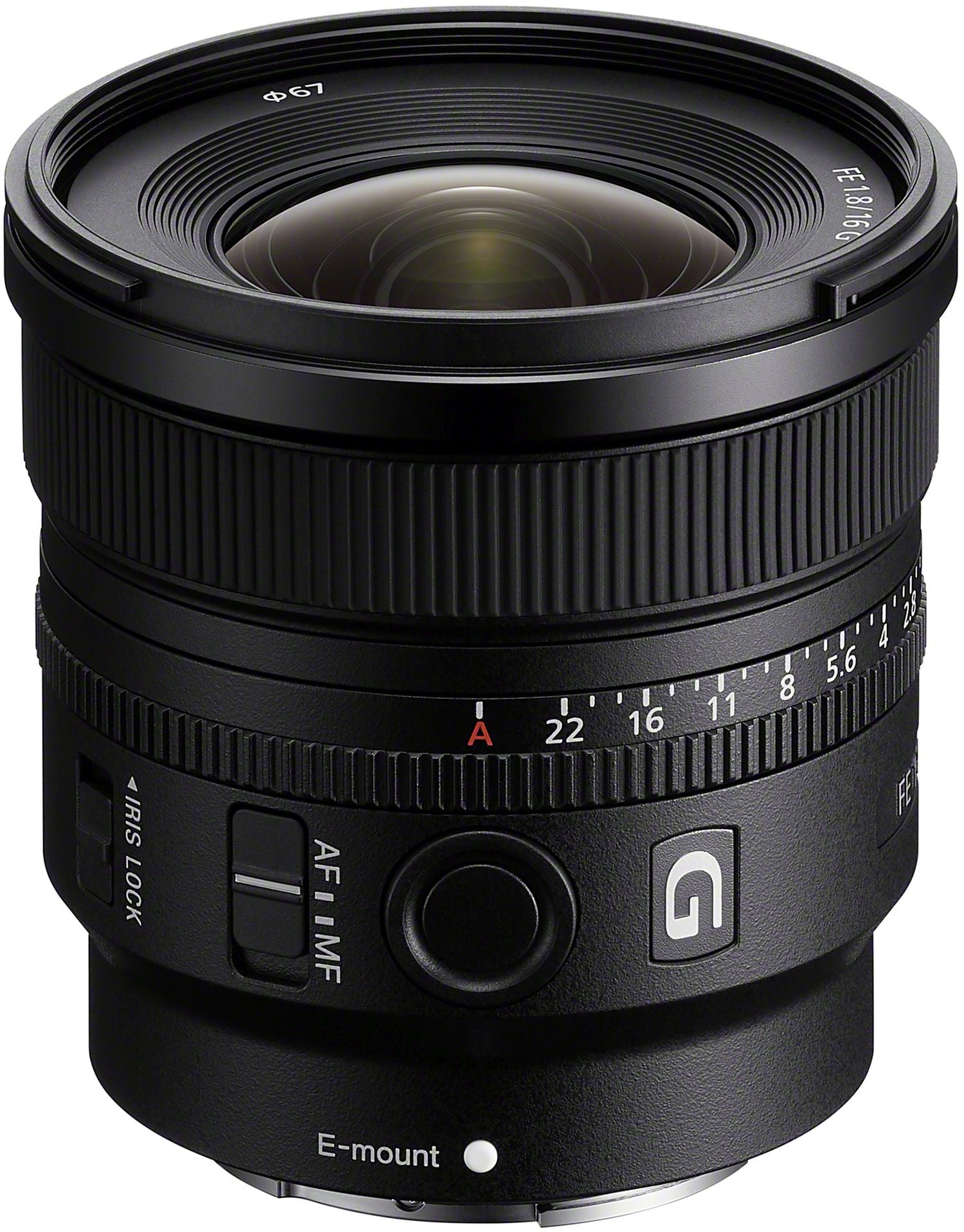 Sony SEL 16mm f1.8 G