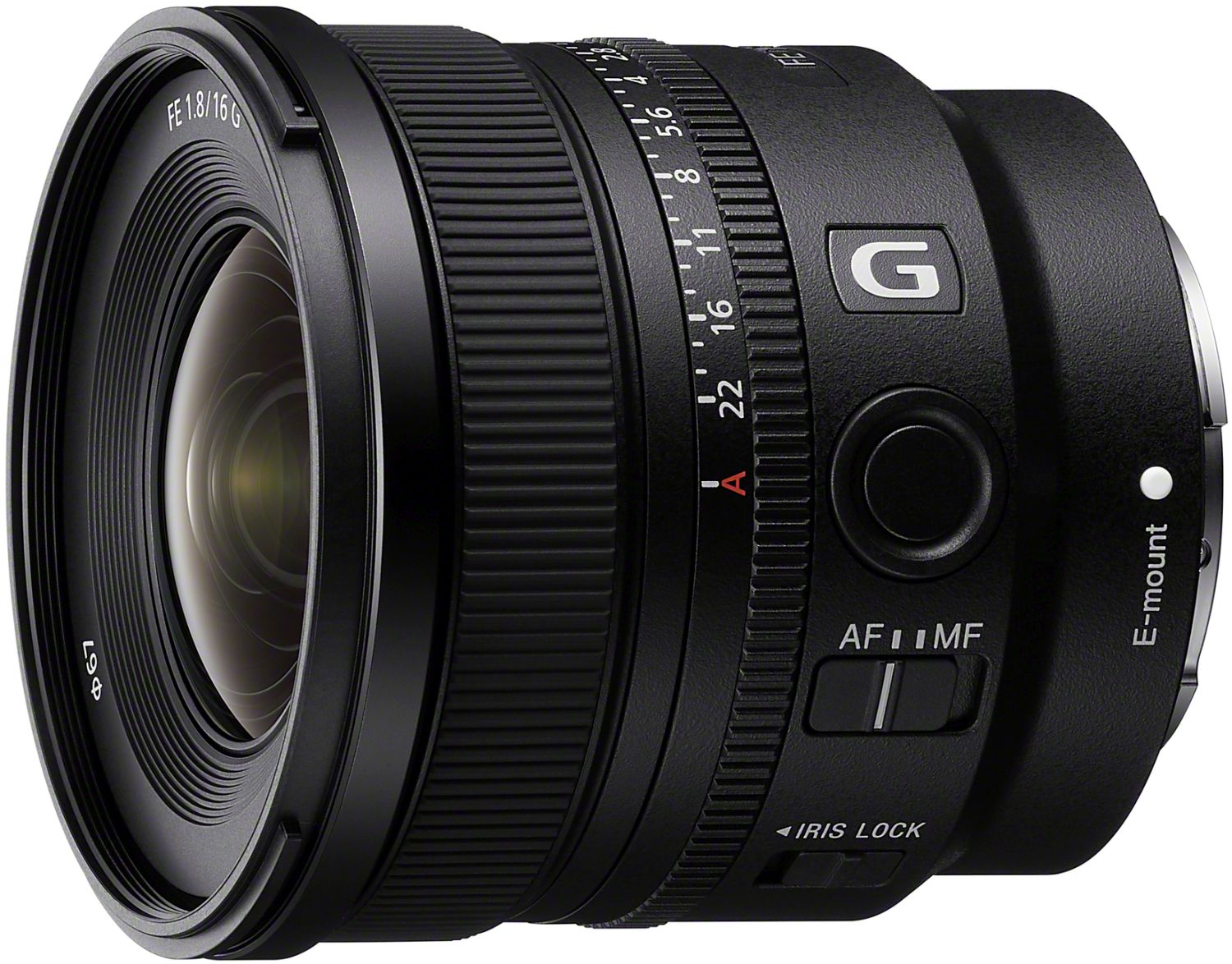 Sony SEL 16mm f1.8 G