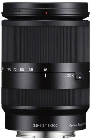 Sony SEL 18-200mm 1:3.5-6.3 OSS LE black