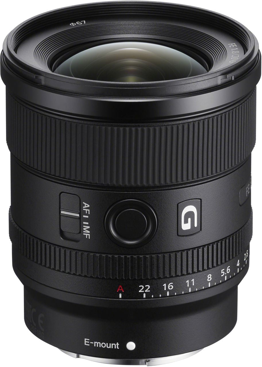 Sony SEL 20mm f1.8 FE G