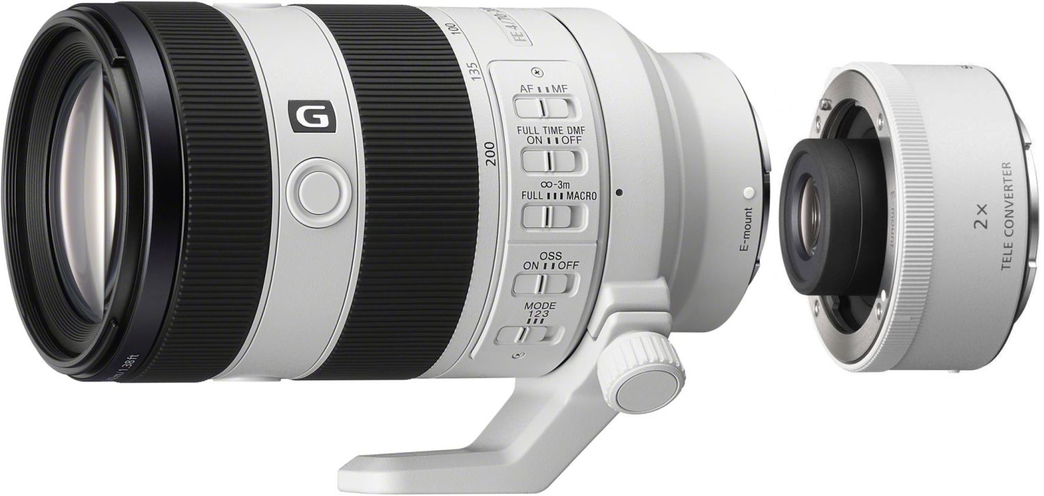 Sony SEL FE 70-200mm f/4 G OSS II 20x Teleconverter - foto prodotto Giordano Photo