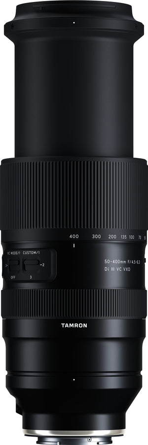 Tamron 50-400mm f4.5-6.3 Di III VC VXD Sony E-mount