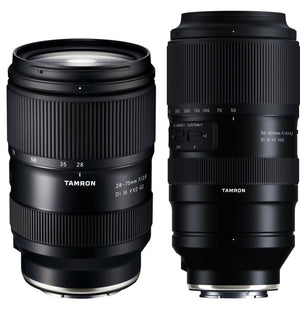 Tamron Lens Set Sony 28-75mm f/2.8 + 50-400mm f/4.5-6.3